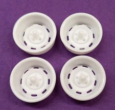 Resin 1/25 AMC Deep Dish 15" Rally Wheels -- Javelin, Gremlin, Pacer, Hornet