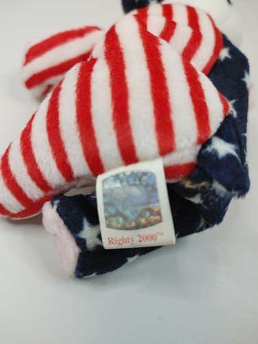 Ty Beanie Baby Righty 2000 - Bild 6 von 6