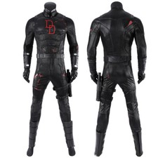 Daredevil Born Again Season 2 Matt Murdock Black Suit Cosplay Men Costume Outfit