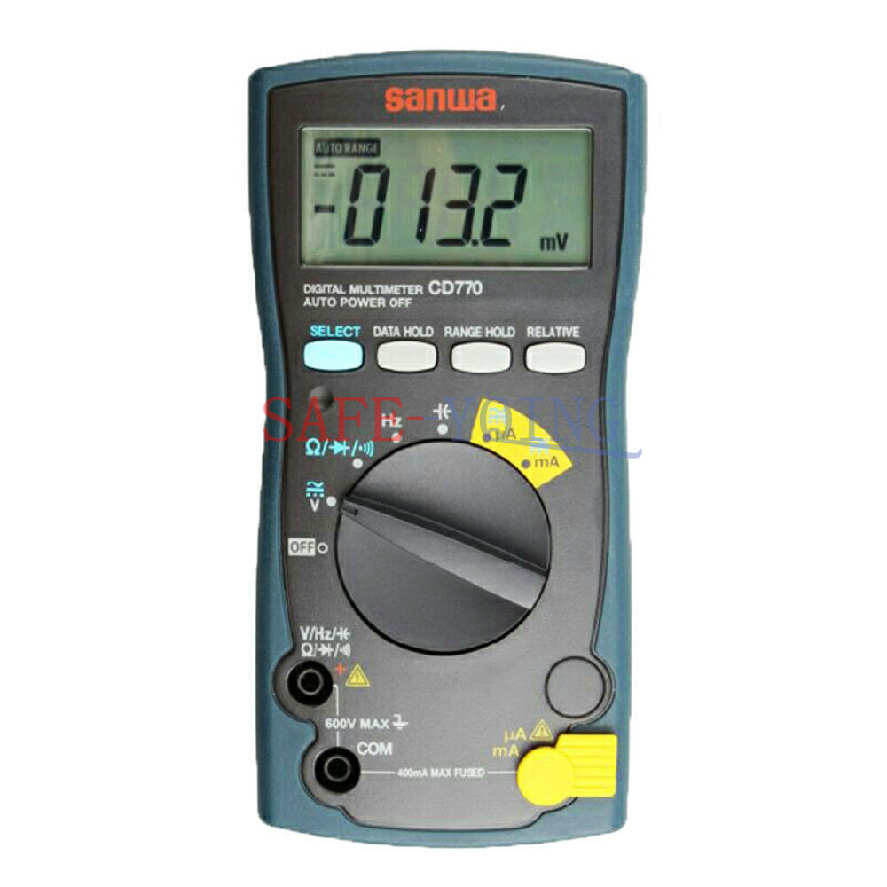 本日限定価格　SANWA デジタルテスター　CD772 one New CD770 Sanwa Digital Multimeters Standard type 3-3/4