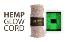 Glow In The Dark - 1MM Hemp Twine Hemptique Cord Macrame String 205ft Spool