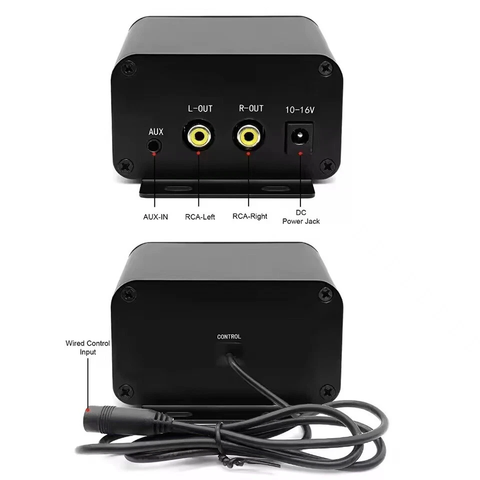 Motorcycle Audio Set ATV UTV Speaker Sound System with 150W Stereo 2ch Amplifier - Image 4 of 4