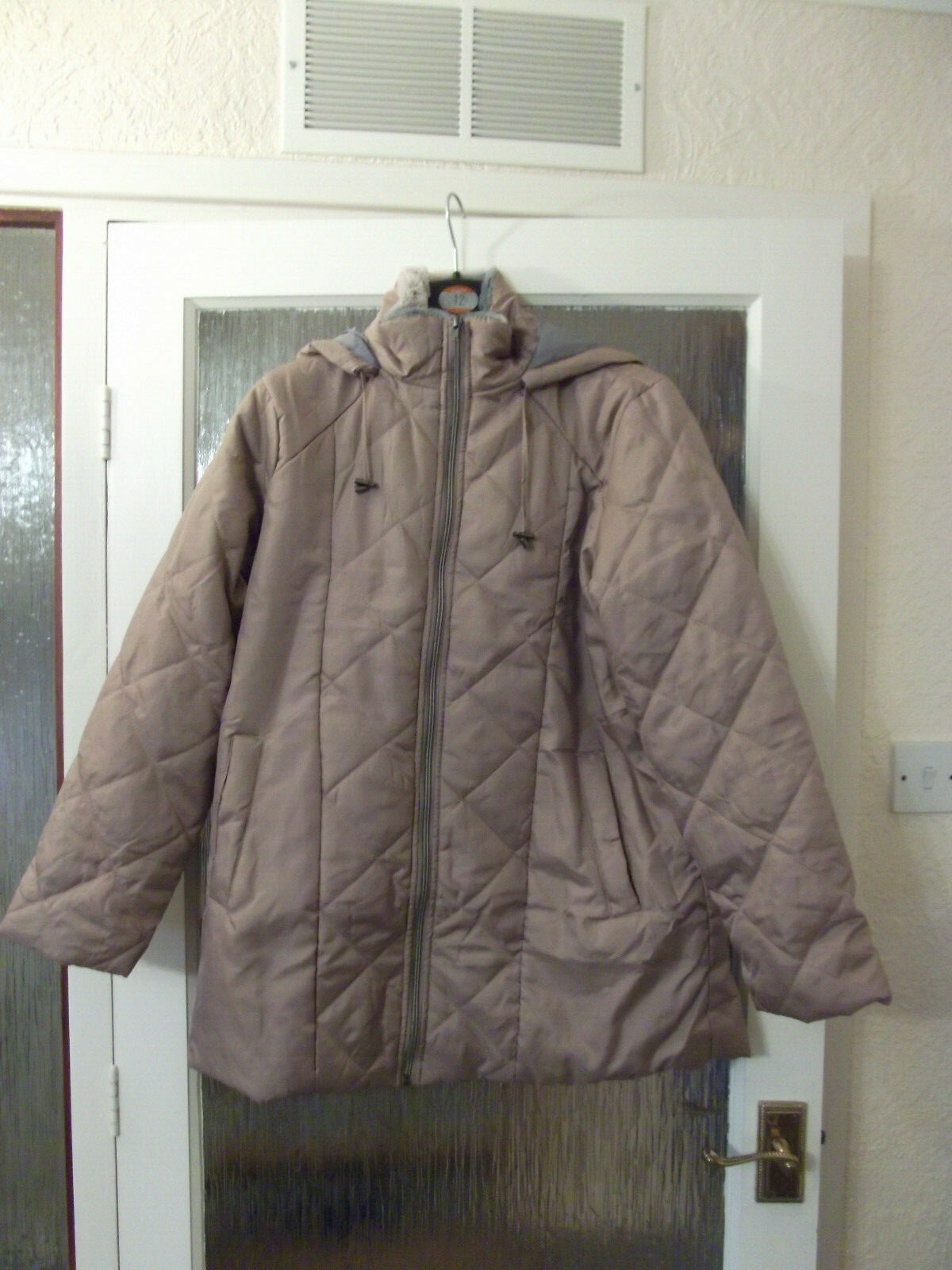 New Damart Soft Lightweight Hooded Coat 