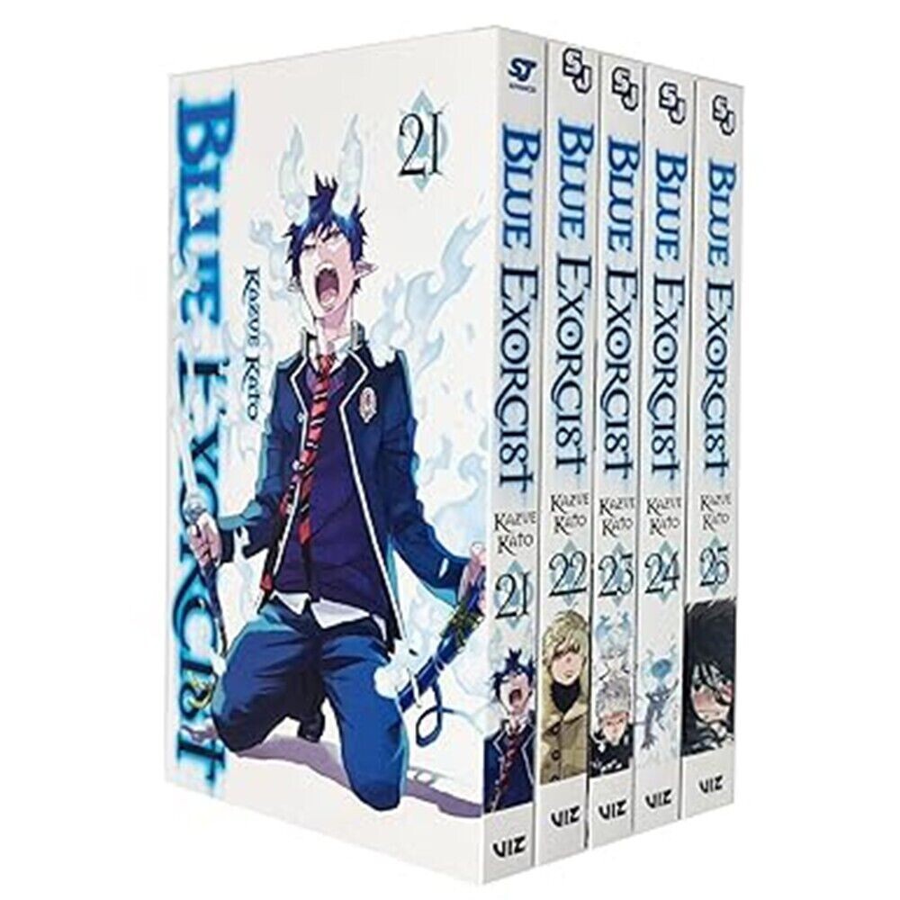 Kazue Kato Unisex Blue Exorcist 4 Books Collection Set By - Fiction - Paperback - Image 3