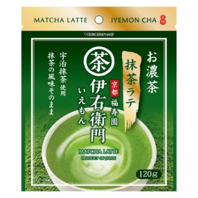 Iyemon Kyoto Okoicha Matcha Latte Powder 1 bag 120g Japan