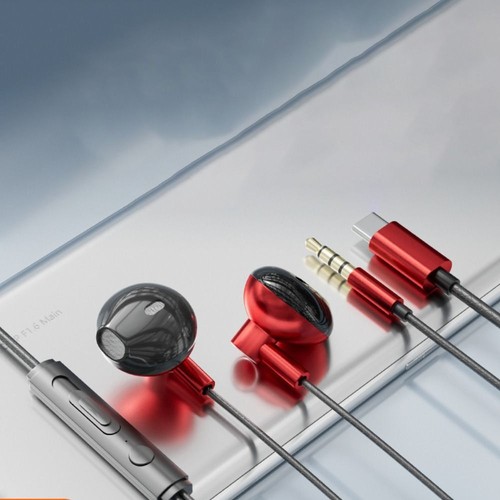 Type-C Headset In-Ear Earphones for Xiaomi/Huawei/IPhone/Karaoke - Zdjęcie 8 z 21