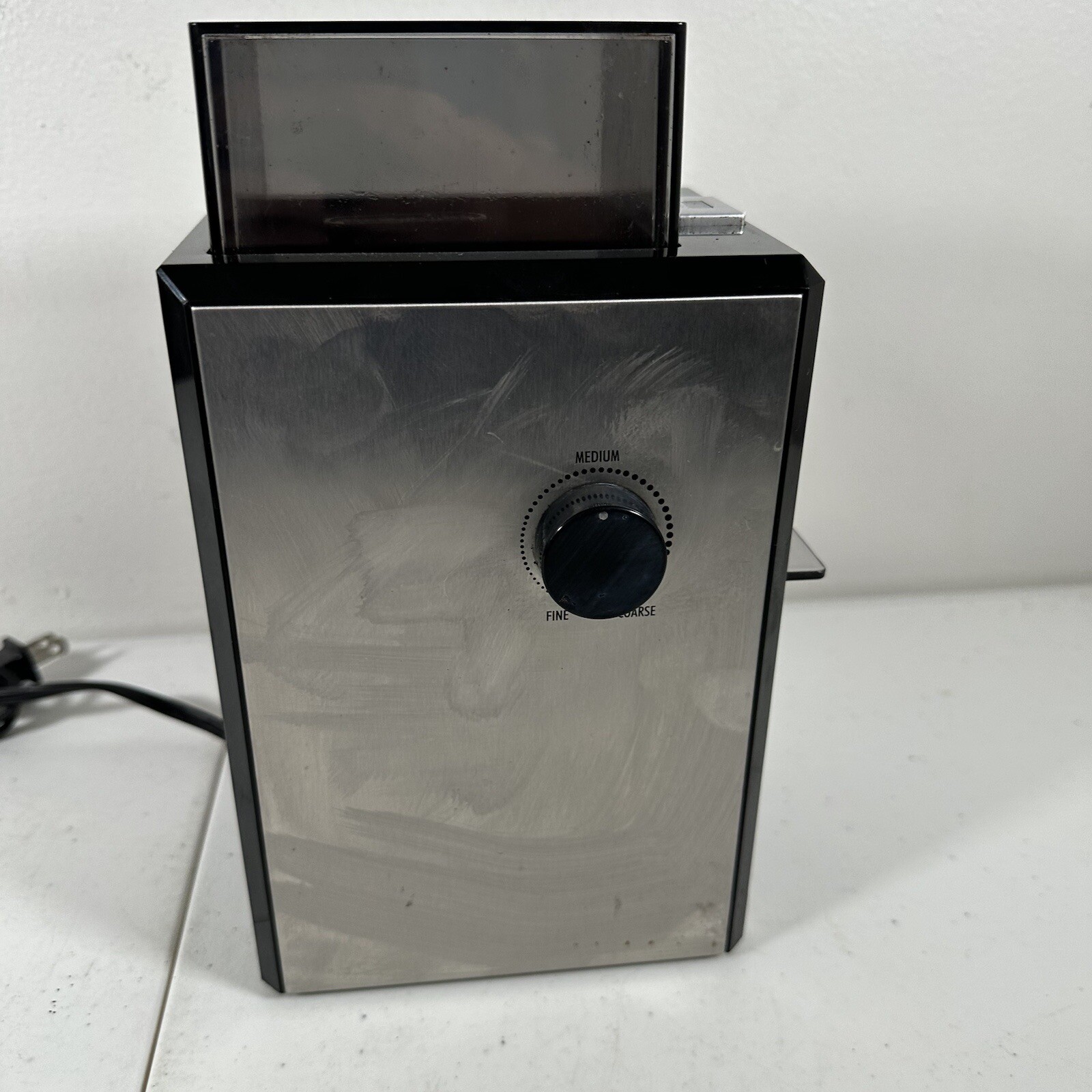 DeLonghi Coffee Burr Grinder KG89 Kitchen Tested & Working Clean eBay