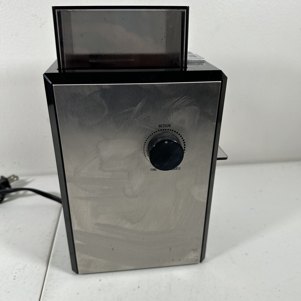 DeLonghi Coffee Burr Grinder KG89 Kitchen Tested & Working Clean eBay