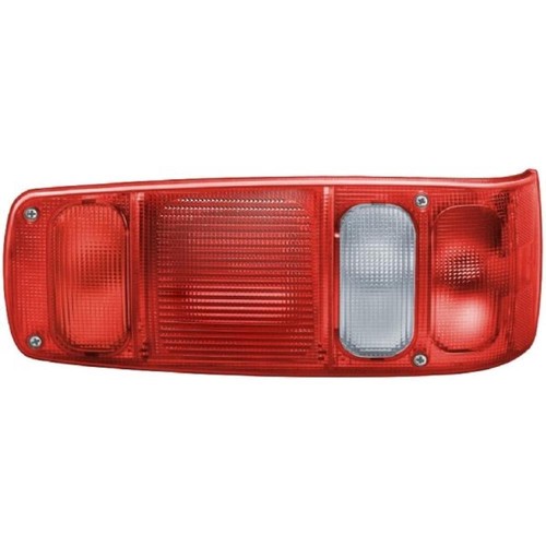 HELLA 2VA 007 502-011 Achterlicht - Caraluna I - Gloeilamp - 12V - Inbouw/ Geschroefd - Lenskleur: Wit / Rood - Stekker: Platte stekker - links - Aantal: 1