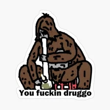 Sassy the Sasquatch Sticker