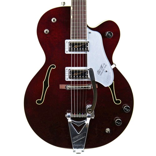 Gretsch G6119T-62 6-String Maple Body Vintage Electric Guitar Dark Cherry Stain