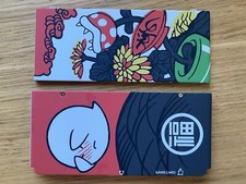 New Nintendo 3DS Kisekae Cover Plates No.071 - Boo Mario Hanafuda Non-OEM READ