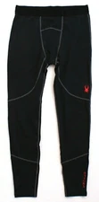 Spyder Active ProWeb Black Stretch Baselayer Pants Tights Men's NWT
