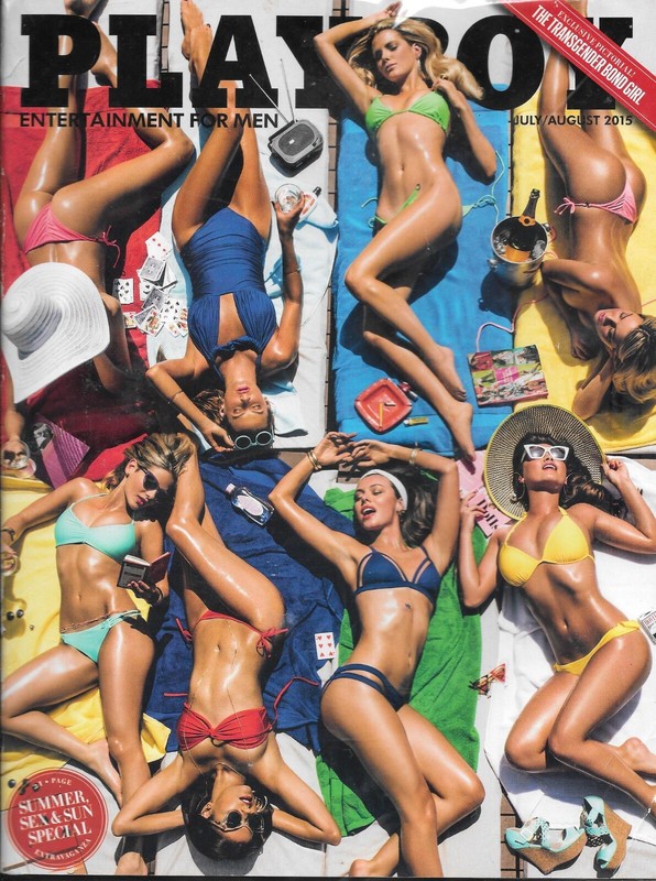 Playboy Magazine July August 2015 Dominique Jane Sharpe Kayla Rae Reid Playmate 