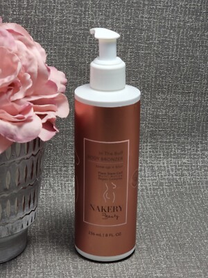 Nakery Beauty In the Buff  Body Bronzer Perfect Tone-Up & Blur 8 fl oz. NWOB