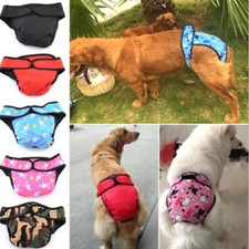 Pet Dog Puppy Diaper Pants Nappy Physiological Sanitary Panties Underwear Female