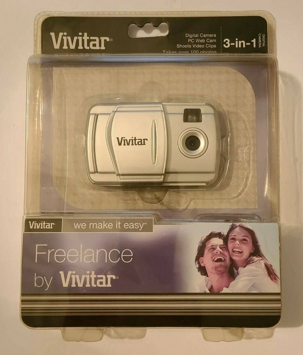VIVITAR DIGITAL CAMERA PC WEB CAM 3-IN-1 FREELANCE CAMERA SEALED