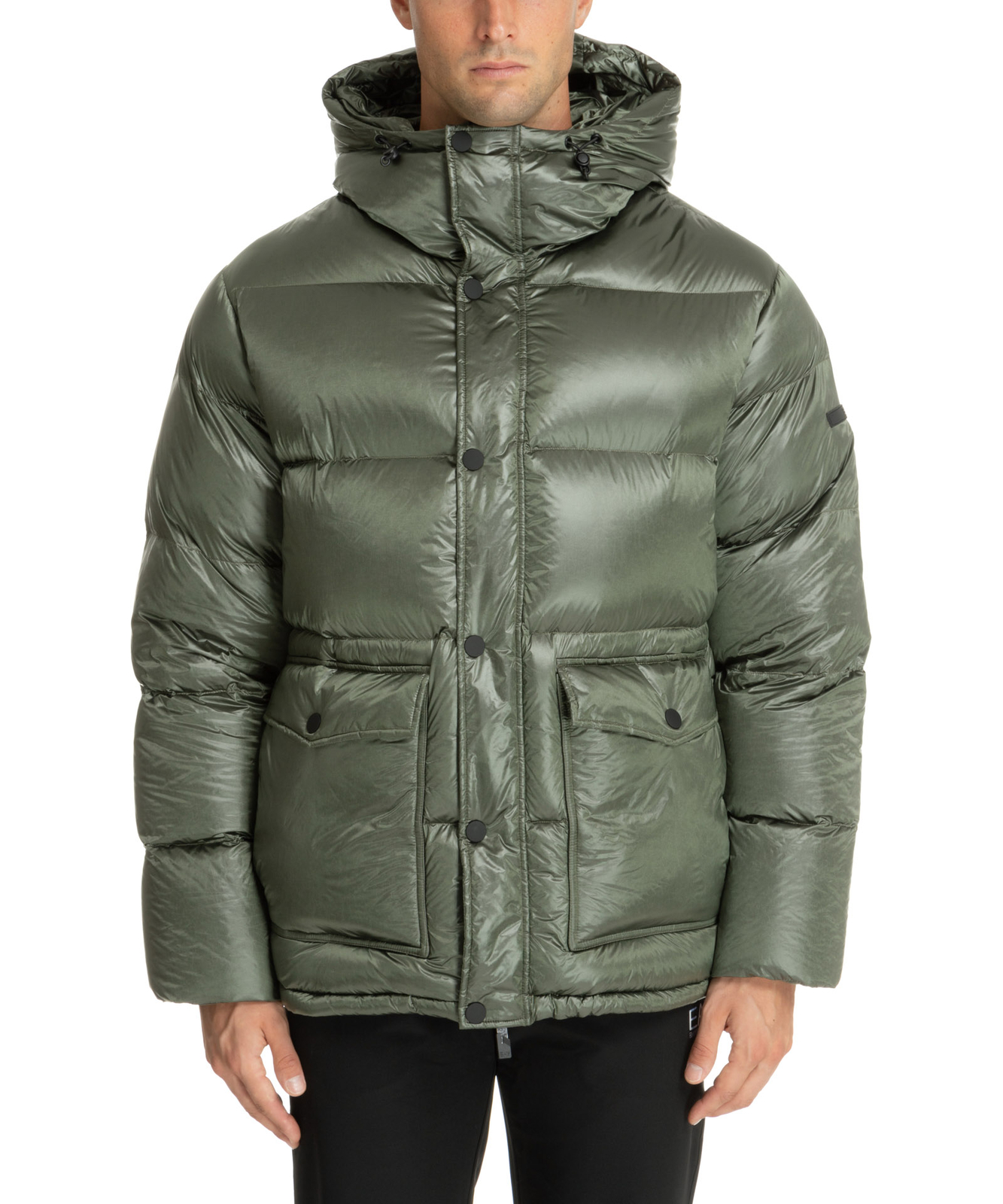 Emporio Armani EA7 piumino uomo 6DPB31PN2MZ1846 verde Beetle bomber giubbino 53090₽