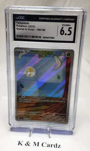 Pokemon - Tarountula - 199/198 - Graded - CGC 6.5 - 2023