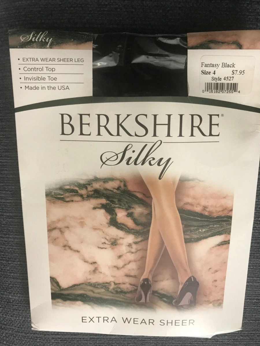 Berkshire Silky Sheer Control Top Pantyhose with Invisible Toe