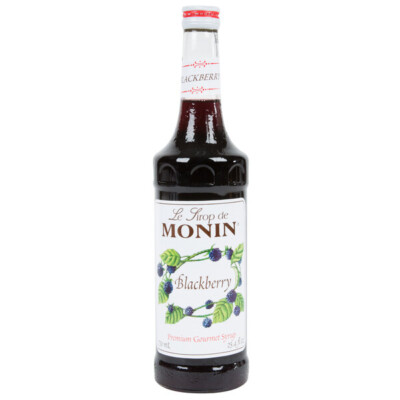 Monin Premium Blackberry Flavoring / Fruit Syrup 544SYPAR006A