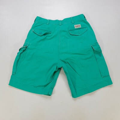 Rare Vintage POLO RALPH LAUREN Classic 67 Chino Denim Cargo Shorts