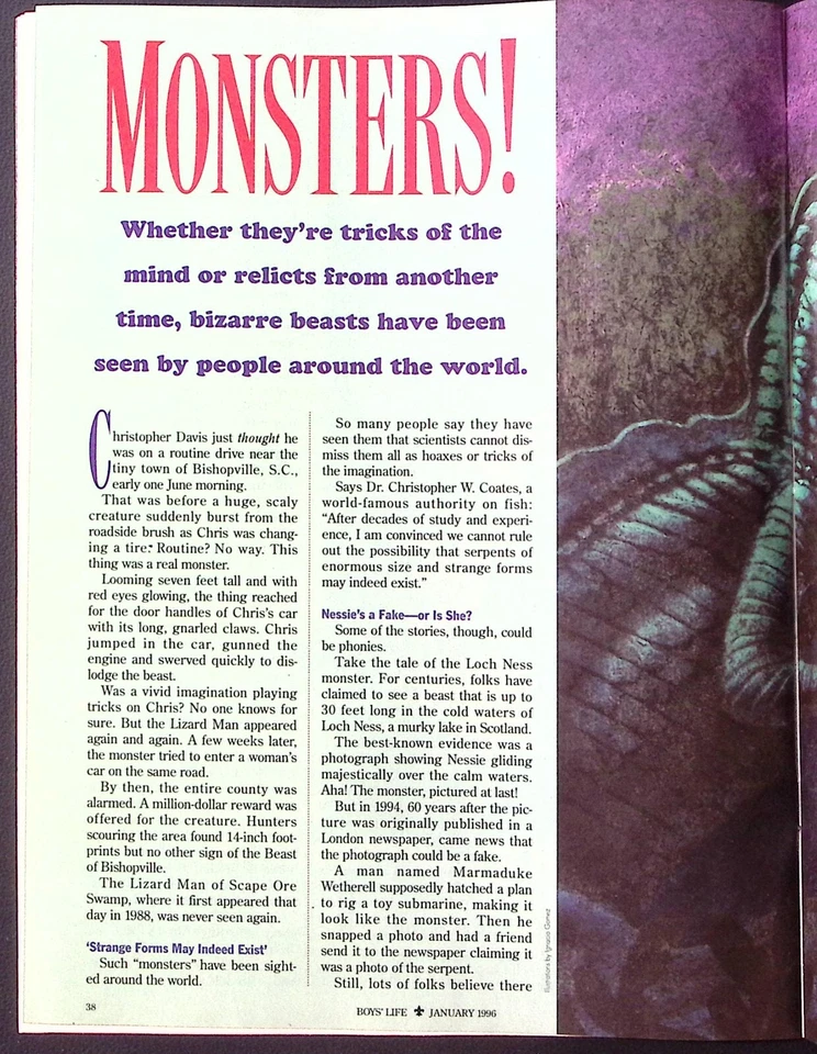 1996 JAN BOY'S LIFE 85 YEAR ANNIVERSARY ISSUE GRANT HILL JEFF FRIESEN MORE Z1288 Foto 3 de 4