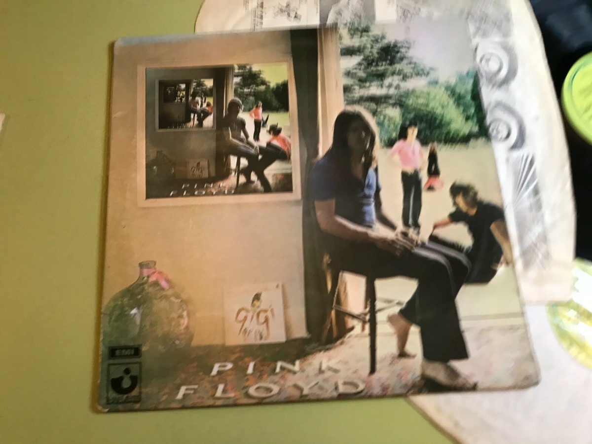 PINK FLOYD 2 LP UMMAGUMMA RARE UK w/ GIGI COVER 1969 oop