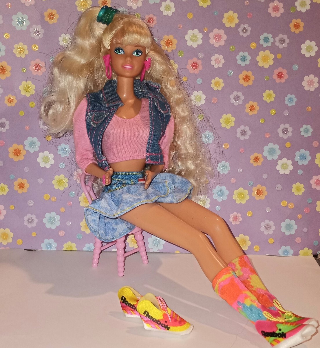 Barbie ビンテージ スクールファンバービー人形　90s 90s Barbie/90年代のピンクボックスバービー☆ | おもちゃ屋 KNot a