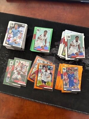 2022-23 Donruss Optic Soccer Prizm, Holo, Orange, Green, Ice, Base - Pick
