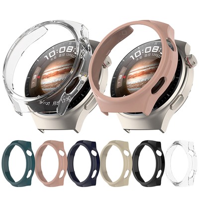 Half Package Skeleton Watch Case + Hydrogel Film Set for Huawei Watch4 Pro
