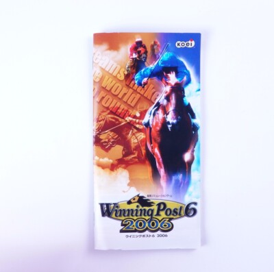 その他 Winning Post6 2006 - PSP Winning Post 6 2006 [Sony PSP - ULJM-05312] Japanese | eBay
