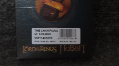 Games Workshop Der Hobbit Champions von Erebor Einzelzwergenmodelle MeSBG Neu GW