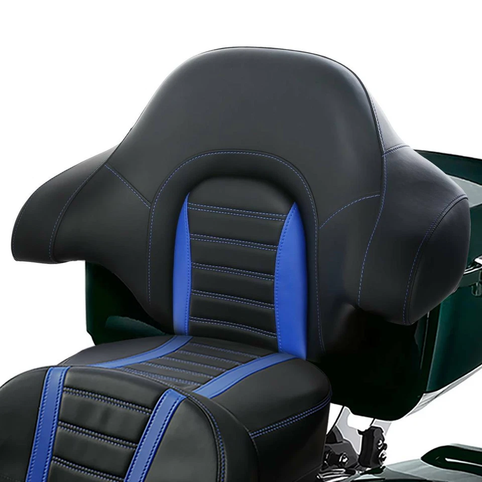 Wrap-around Chopped & King Trunk Backrest Pad Fit For 14-24 Harley Touring - Image 2 of 4