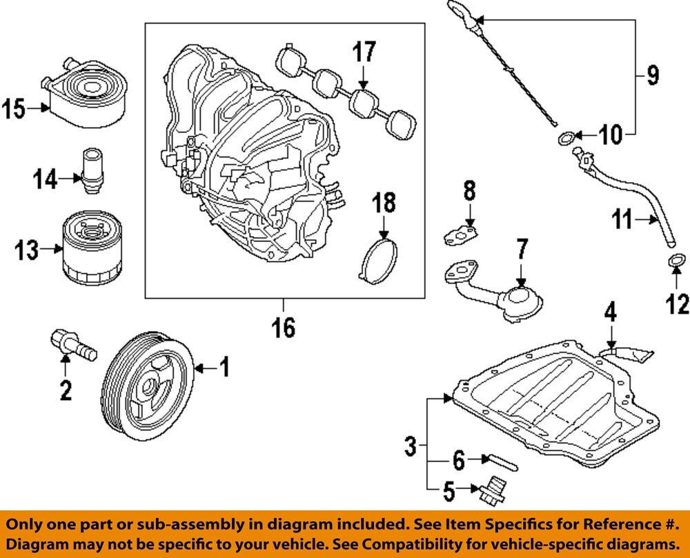 Hyundai OEM 1316 Veloster Engineoil Fluid Dipstick 266112B610 for