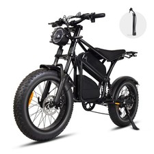 20in 1000W Motor 48V 18.2Ah Electric Bicycle for Adults 40Miles Mountain Ebike