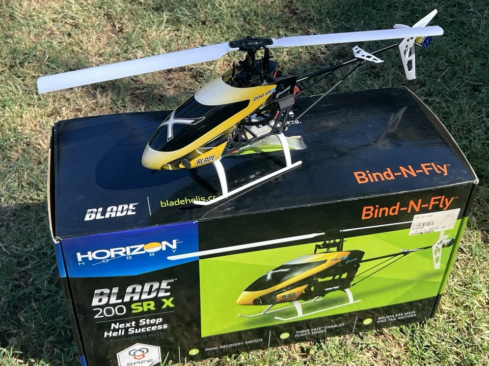 Used RC Horizon / Blade 200 SR X Helicopter 🚁 #BLH2080 See Details!! - Image 4 of 4
