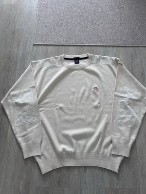 Paul & Shark Yachting Pullover, Größe L, Beige, Herren