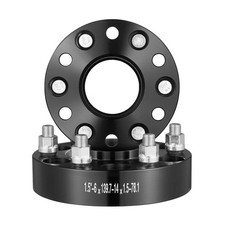 Wheel Spacers, 1.5" 6"x5" Wheel Adapters, 6 Lug Forged Spacer, 78.1 mm Bore Hubc