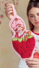 Strawberry Shortcake Handy Hanging Fleece Finger / Hand Towel  Kitchen Bathroom