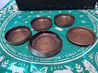 Rare Sterling Silver over Bronze Otto Heintz for Burroughs of Detroit Ashtrays — photo 4