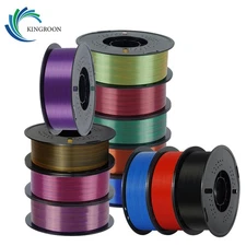 3D Printer PLA PETG Filament 1.75mm 10KG SILK Matte High Speed Printing 1KG/Roll