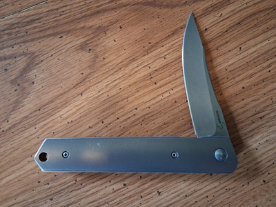 Boker Plus Kwaiken Titanium Flipper Pocket Knife