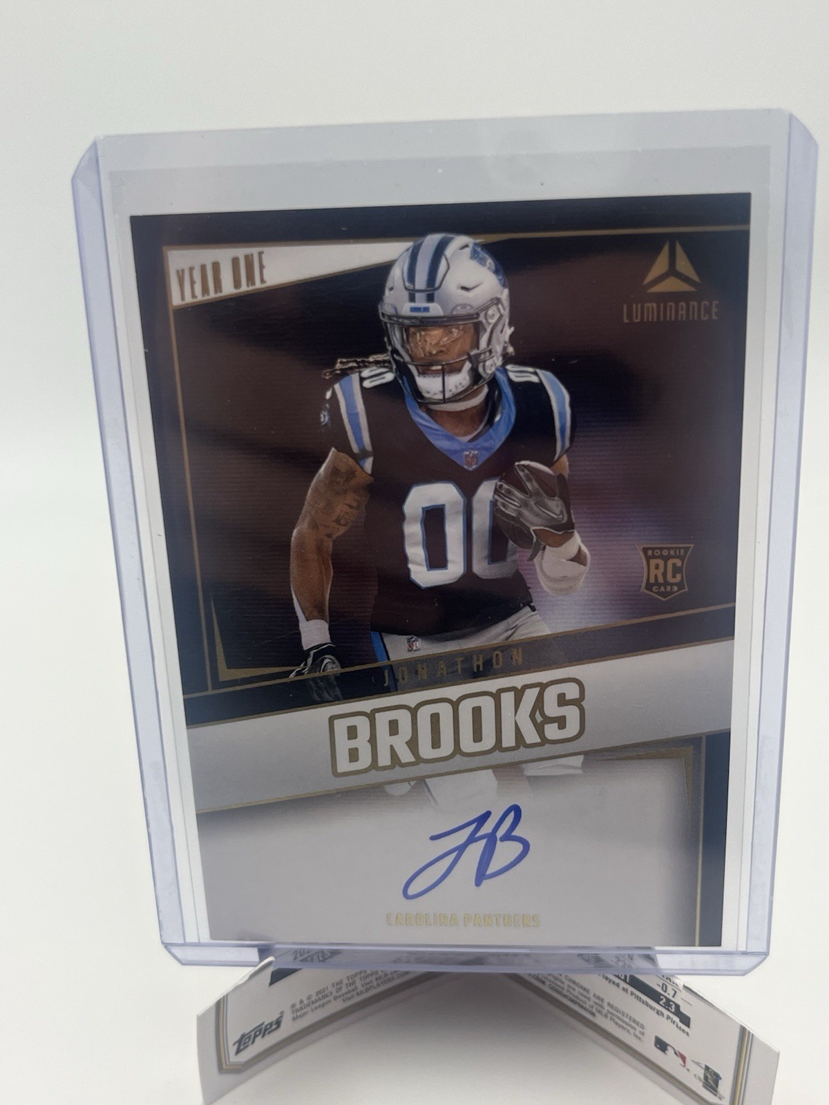 Jonathon Brooks Panini Luminance Year One Signatures Rps #YOSJBS Base