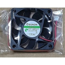 1PCS New SUNON KDE1206PHV2 12V 0.09A 1.0W 2-Wire Cooling Fan Fast Delivery