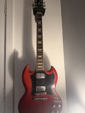 Ephipjone SG Electric Guitar Cherry Red Nearly New Condition