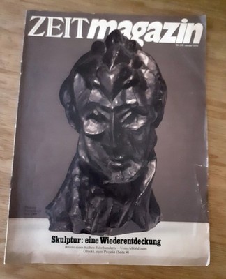 ZEIT Magazin Nr. 2 / 1978. Kunst der Skulptur im 20. Jahrh., Besuch bei Indios