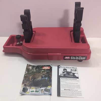 MTM Case-Gard Site-In-Clean Rest SNCR-30 Red w/ Instructions Media Ex Condition 