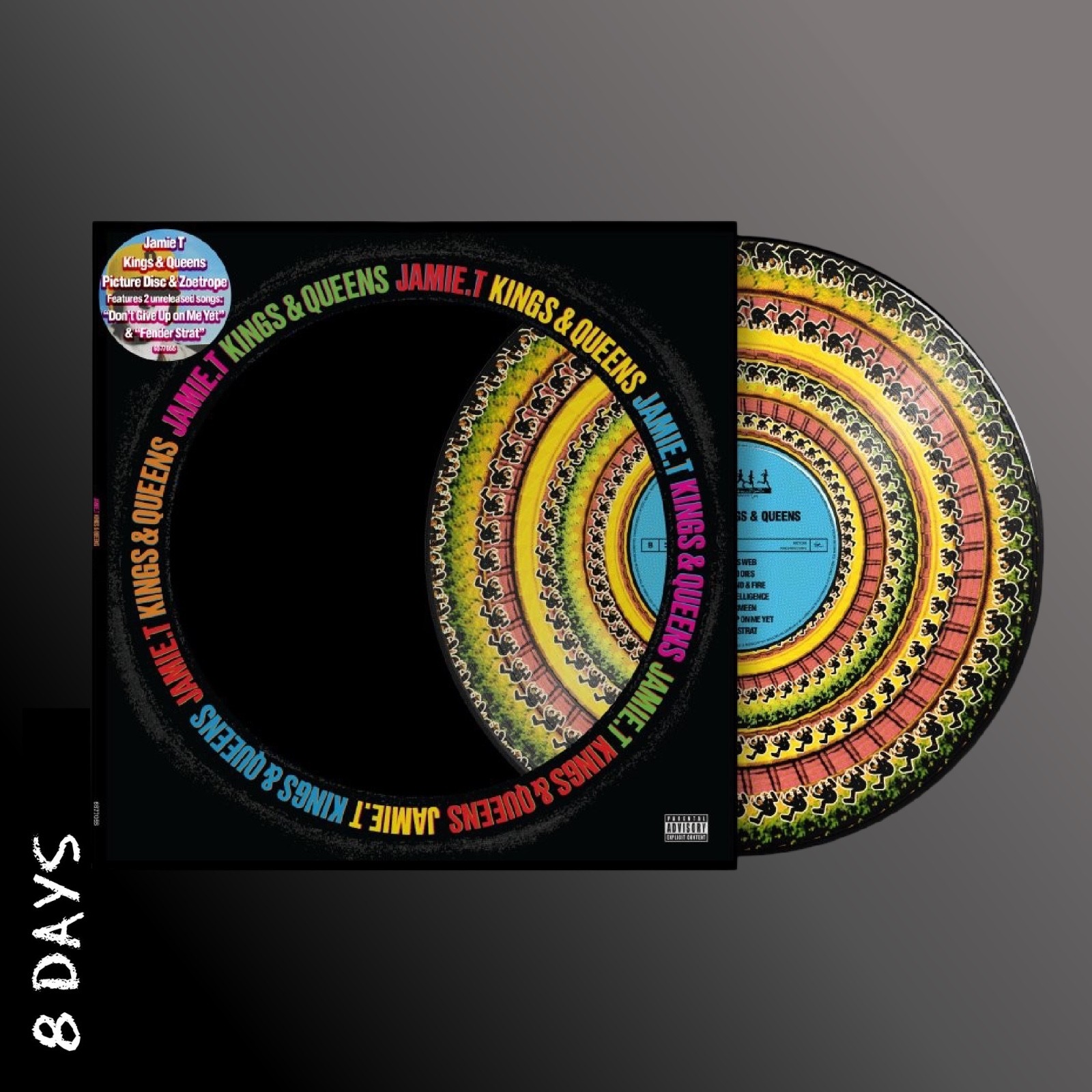 Jamie T - Kings & Queens - Limited Zoetrope Vinyl - Presale Ships By 26/6/26