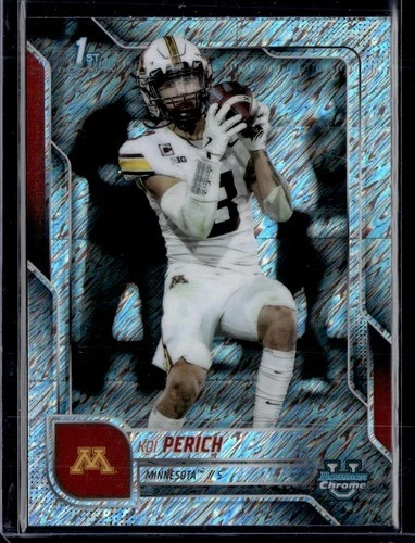 2025 Bowman University Chrome #116 Koi Perich Shimmer Refractor!